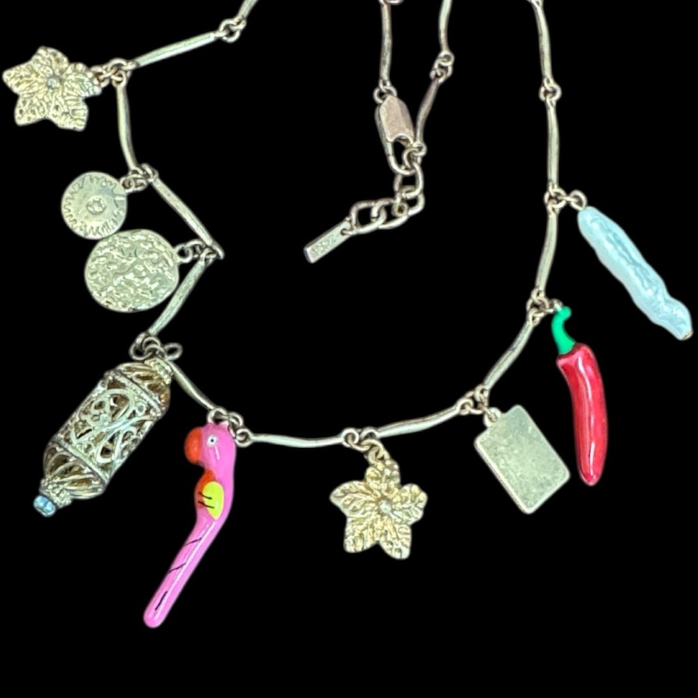 Zara Hot Pepper Charm Necklace - Picture 14 of 16
